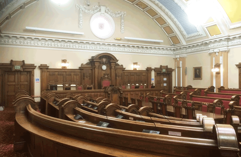 Image of a local authority council chamber