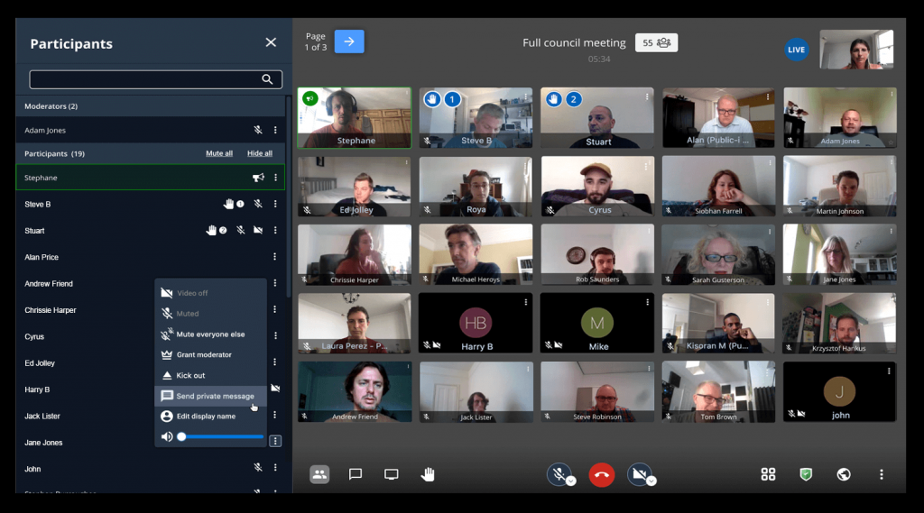 Connect Remote big meeting