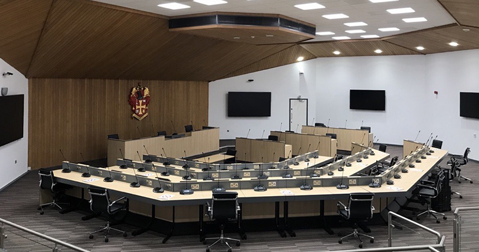 Wolverhampton city council room