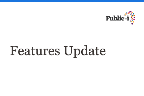 New developments and feauteres Update